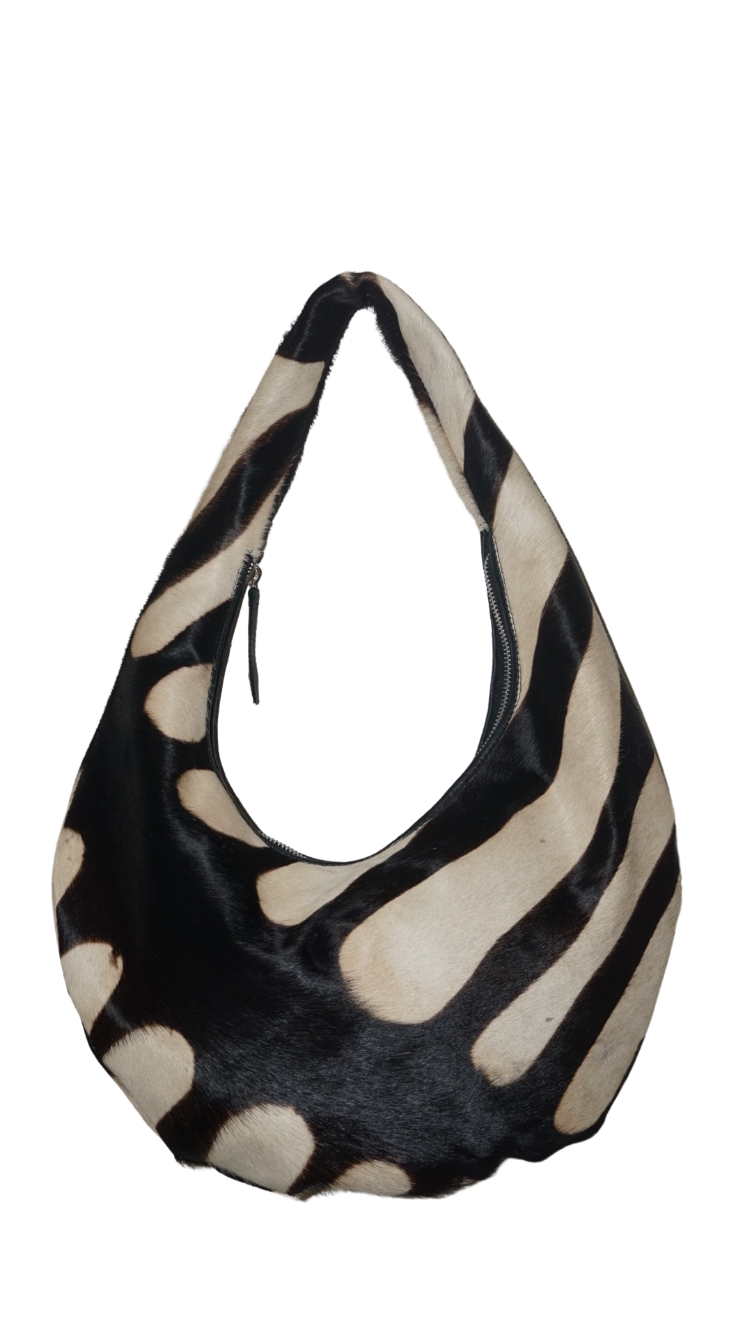 The Gia Cowhide Crescent Bag