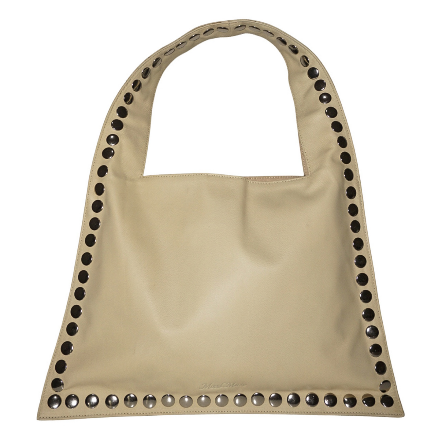 The Bridgette Studded Tote In Butter